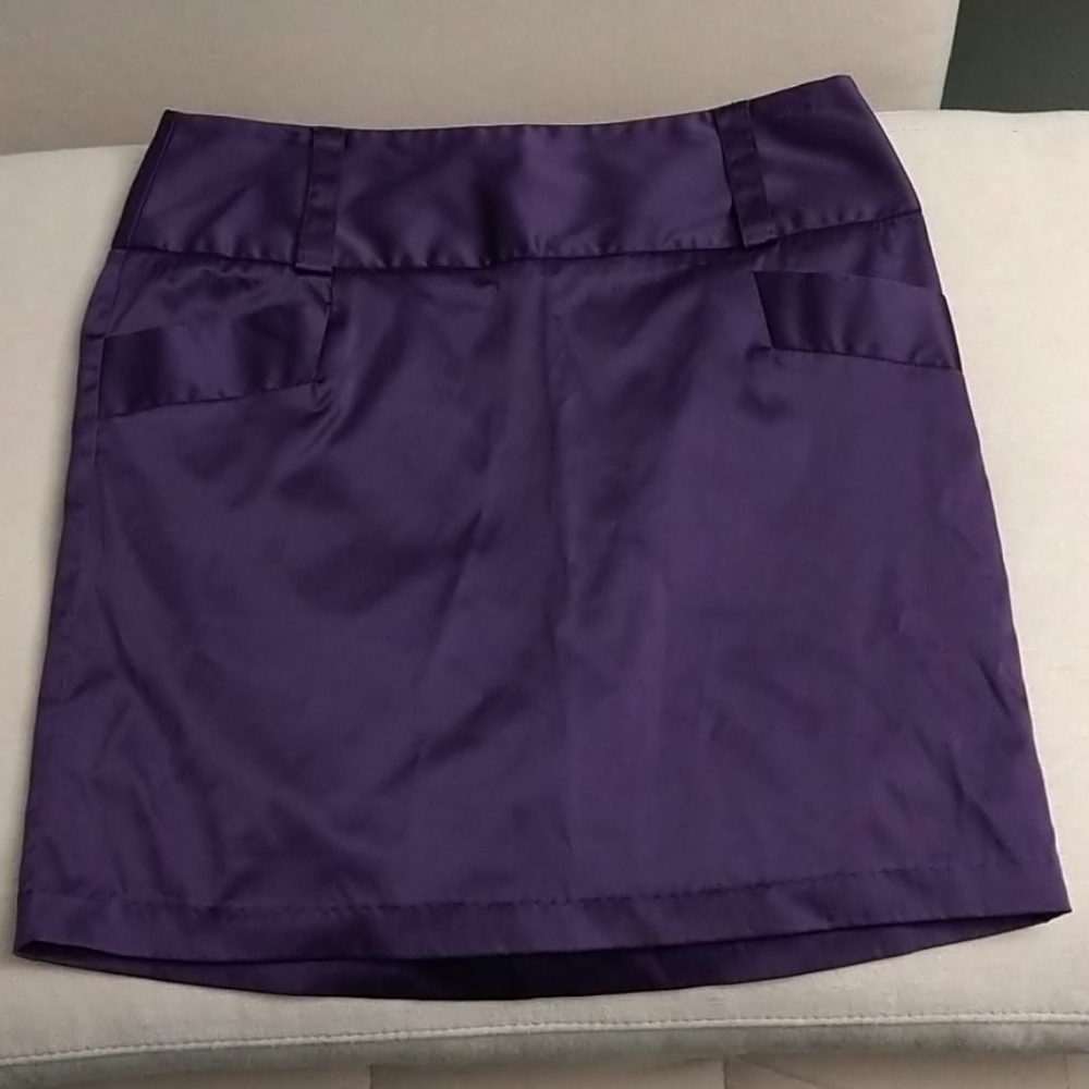2/$3 Charlotte Russe Silky Purple Skirt